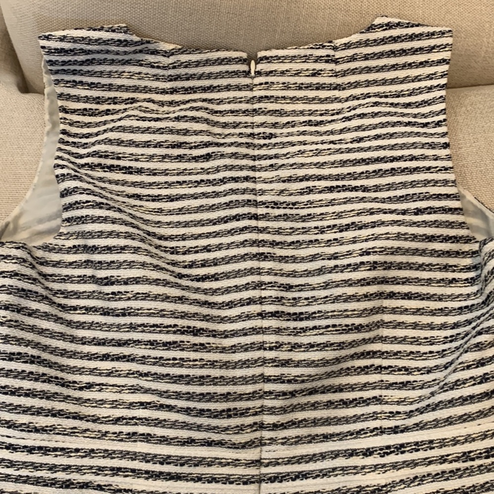 J Crew Stripe Tweed Dress - Picture 6 of 6